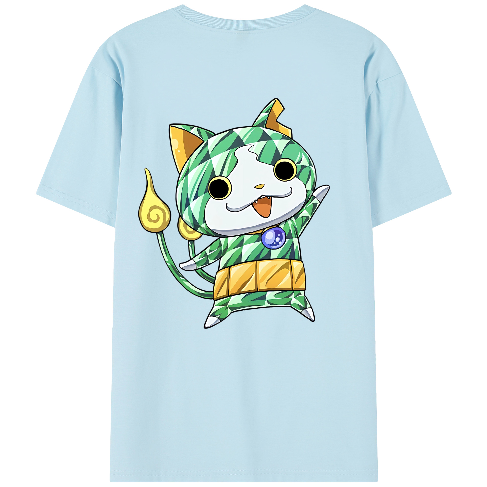 （画像用） 妖怪ウォッチ Yo-kai Watch 綿100％半袖Tシャツ（背面プリント）